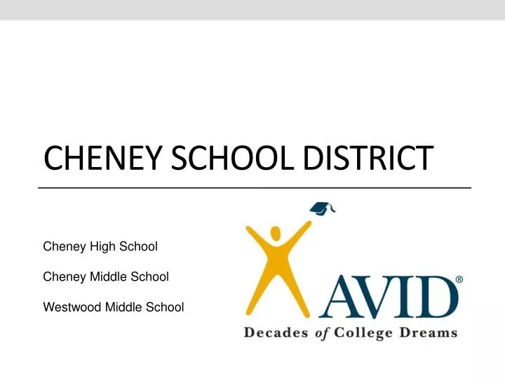 cheney school district