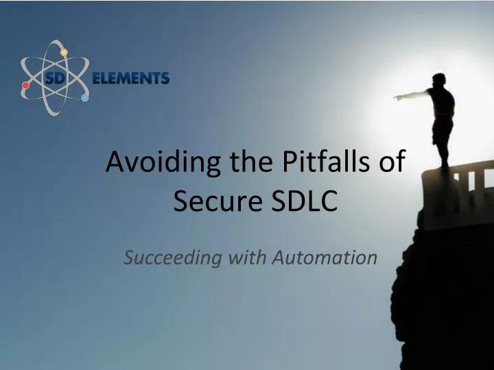 avoiding the pitfalls of secure sdlc