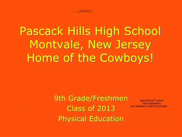 pascack hills high school montvale new jersey home of the cowboys