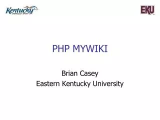 PHP MYWIKI