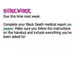HOMEWORK Due this time next week. - slide 1