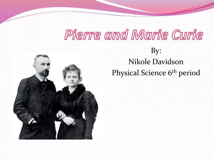 pierre and marie curie
