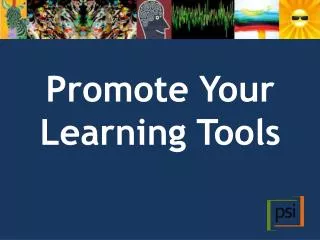 Promote Your Learning Tools