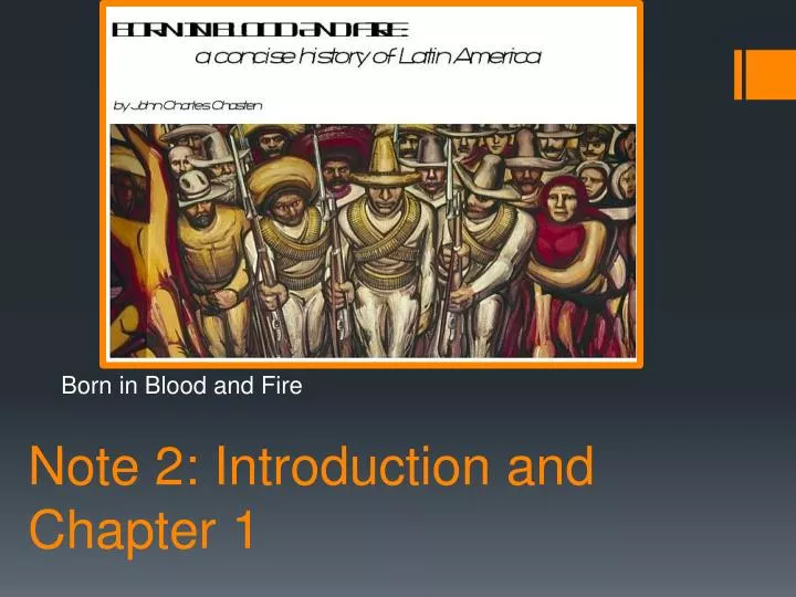 note 2 introduction and chapter 1