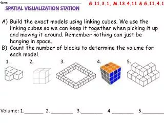 Spatial Visualization Station