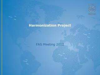 Harmonization Project