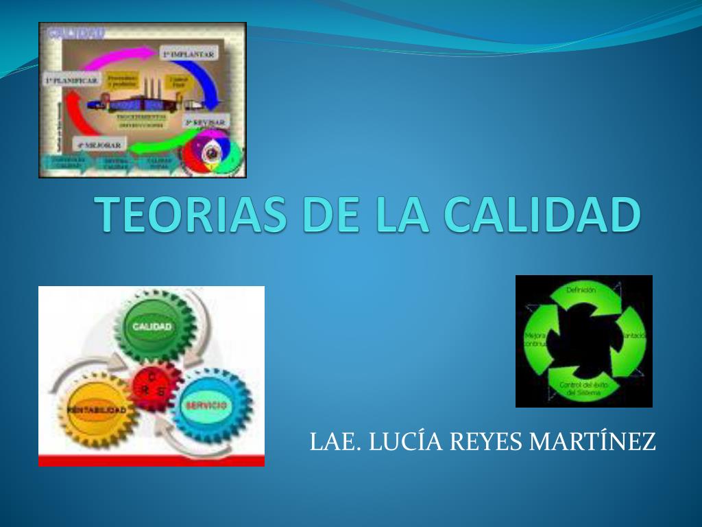 PPT - TEORIAS DE LA CALIDAD PowerPoint Presentation, free download - ID ...