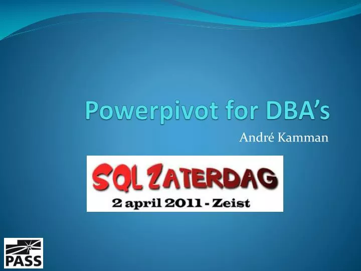 powerpivot for dba s