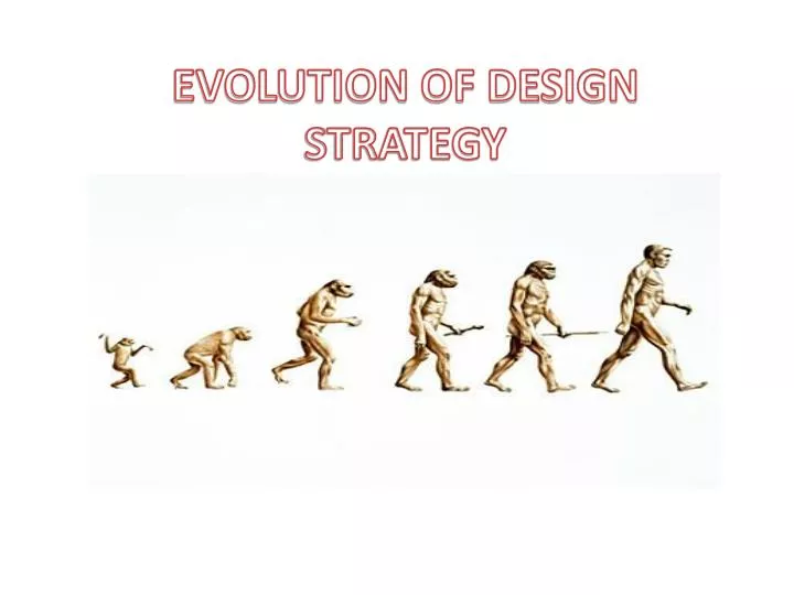 evolution of design strategy
