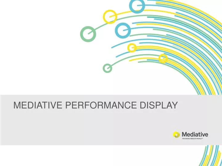 mediative performance display