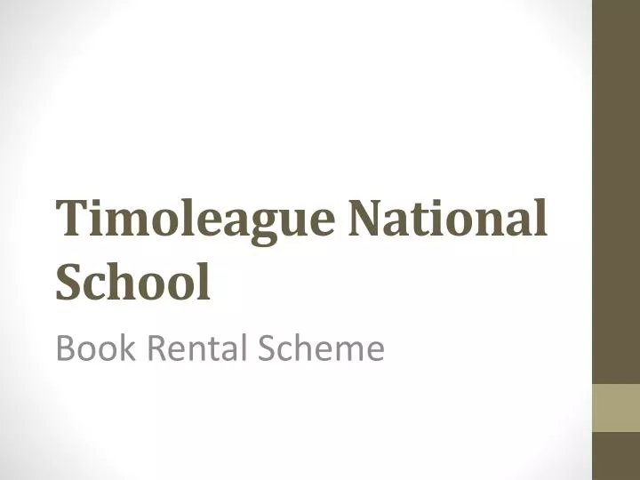 timoleague national school