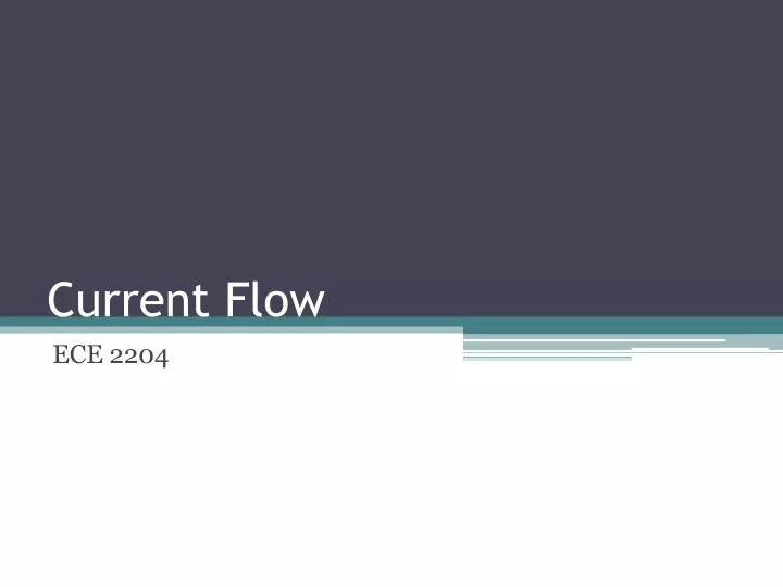 current flow