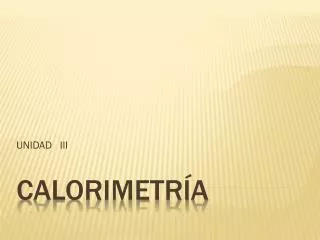 unidad iii