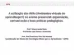 Ambiente Virtual de Aprendizagem - slide 1