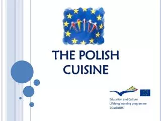 The Polish cuisine