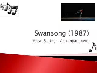 Swansong (1987)