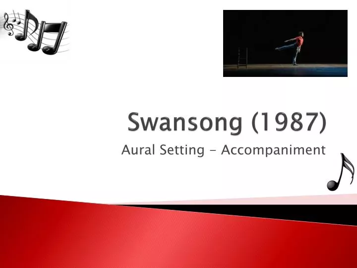 swansong 1987
