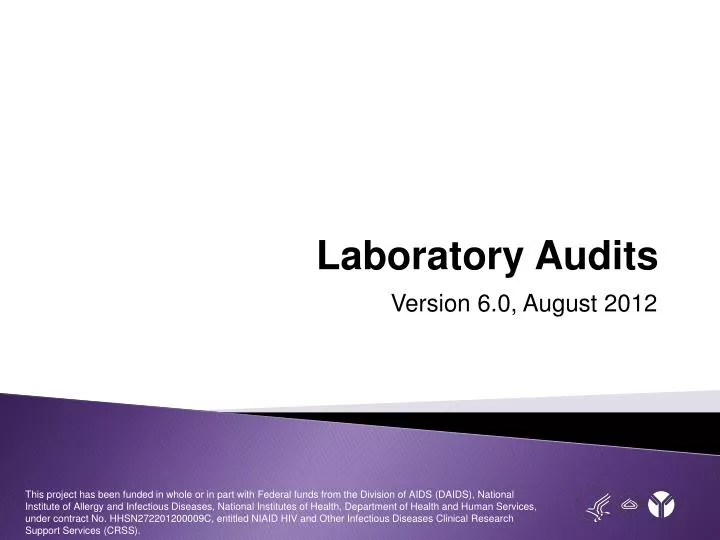 laboratory audits