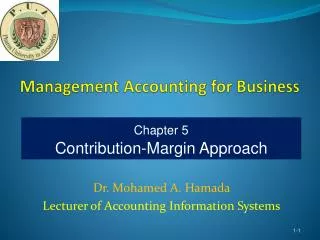 Management Accounting for Business