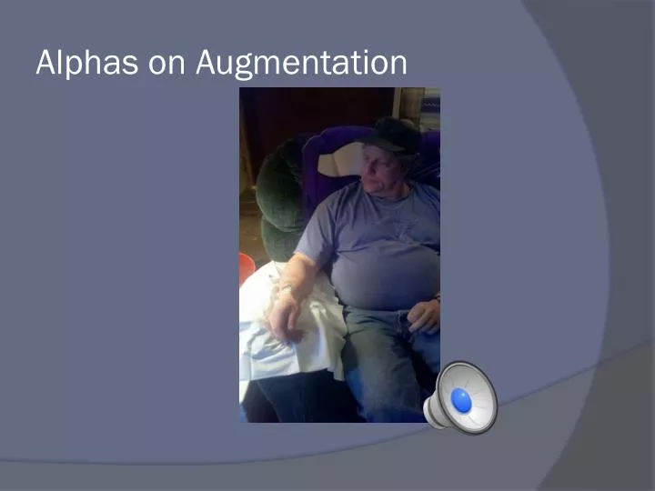 alphas on augmentation