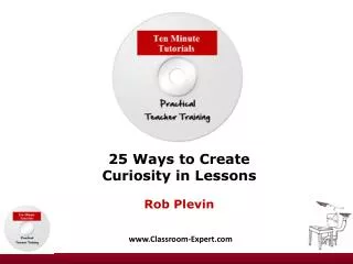 2 5 Ways to Create Curiosity in Lessons Rob Plevin