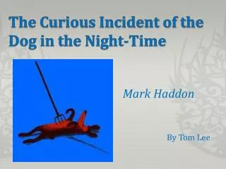 The C urious Incident of the Dog in the Night-Time