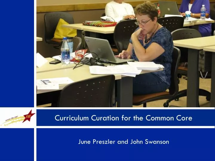 curriculum curation for the common core