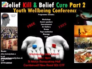 Belief Kill &amp; Belief Cure Part 2