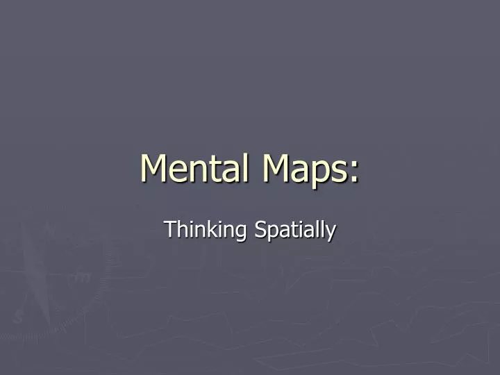 mental maps
