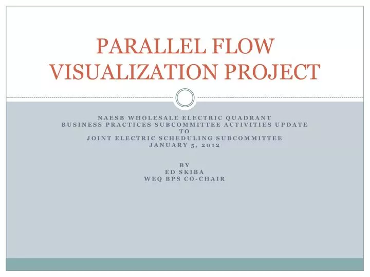 parallel flow visualization project