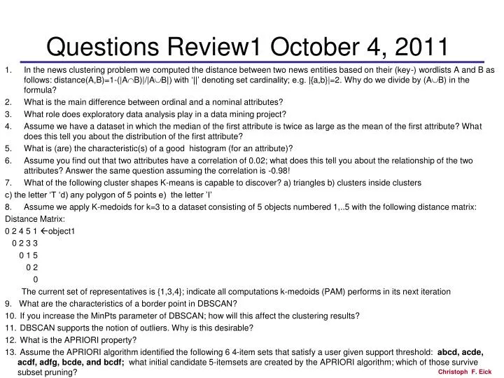 questions review1 october 4 2011