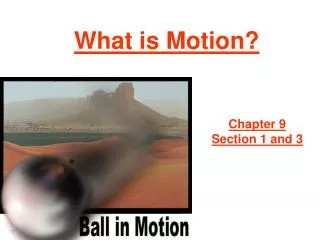 what is motion