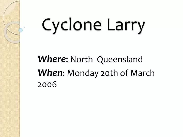 cyclone larry