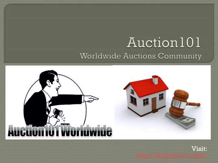 auction101 worldwide auctions community