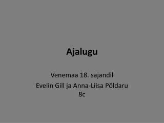 ajalugu