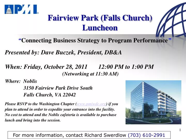 fairview park falls church luncheon