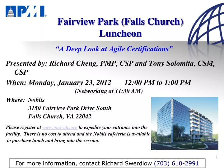 fairview park falls church luncheon