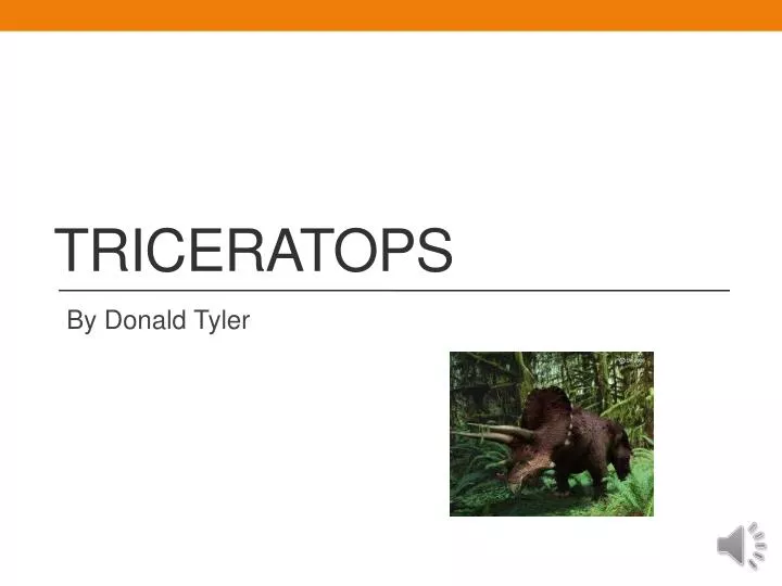 triceratops