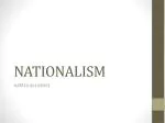NATIONALISM - slide 1