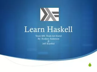 Learn Haskell