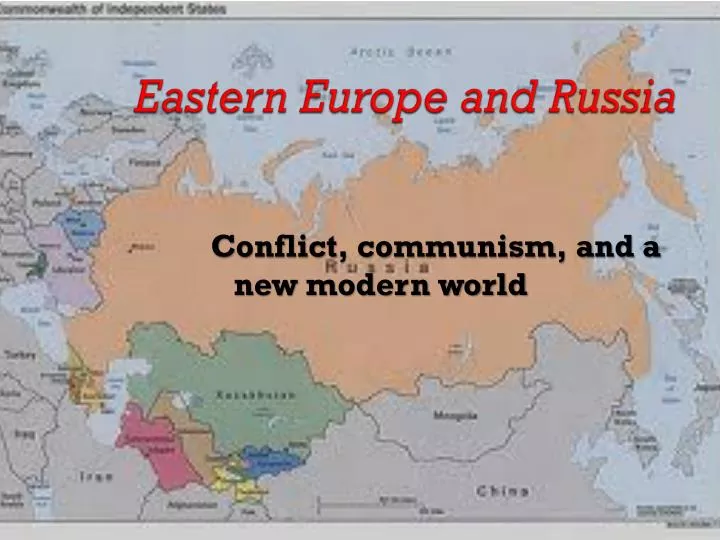 eastern europe and russia