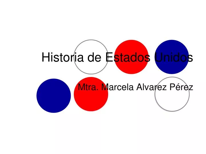 historia de estados unidos