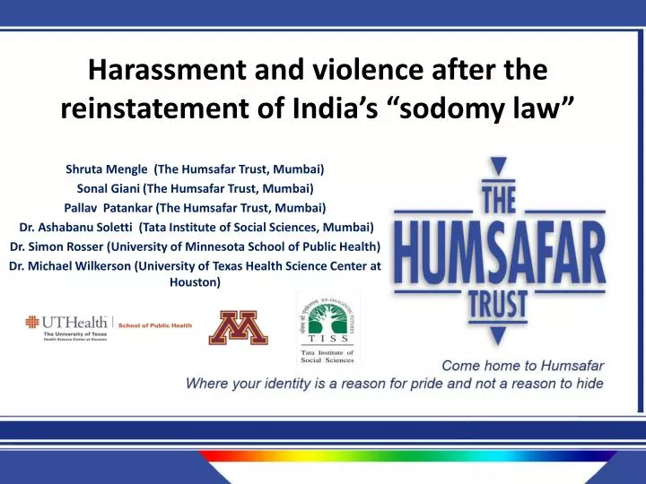 harassment and violence after the reinstatement of india s sodomy law