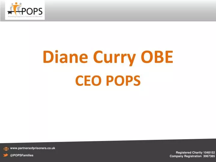 diane curry obe ceo pops