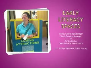 Early literacy spaces