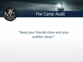 The Camp Audit