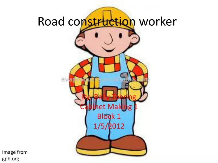 road construction worker