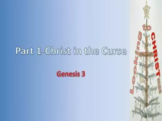 Part 1-Christ in the Curse