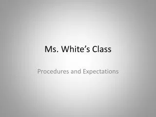 ms white s class