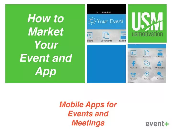 mobile apps for events and meetings